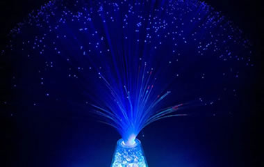 Fibre Optic Light Plume